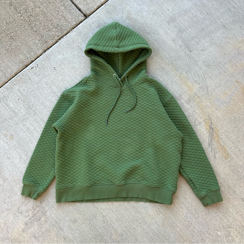 ZYIA Green Quilted Hoodie